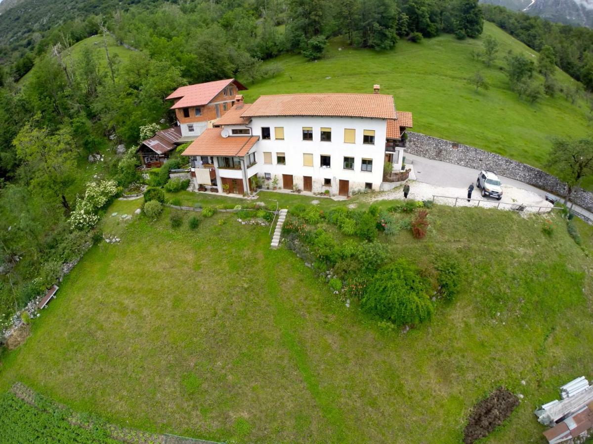 Apartmaji Berginc Kobarid Bagian luar foto