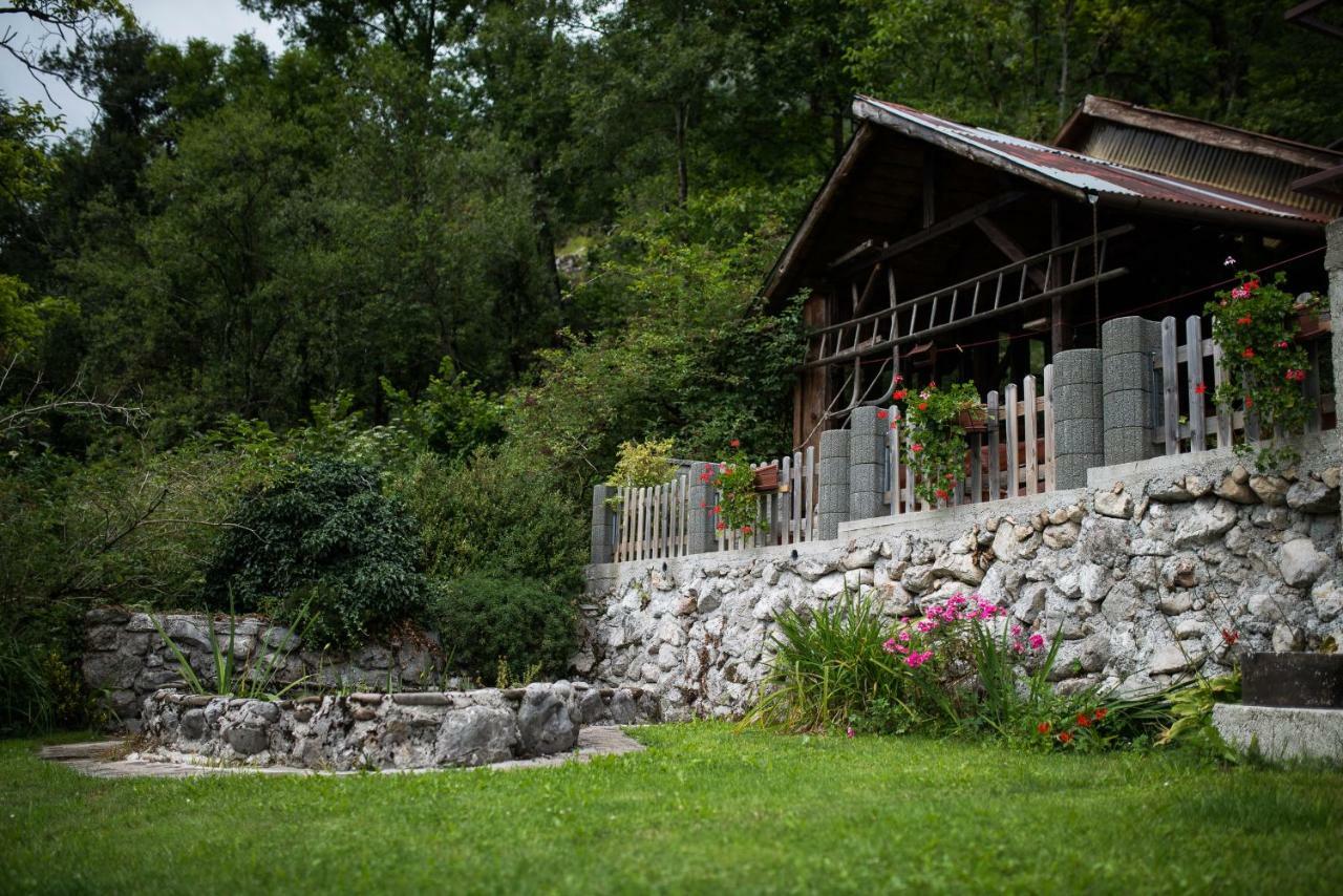 Apartmaji Berginc Kobarid Bagian luar foto